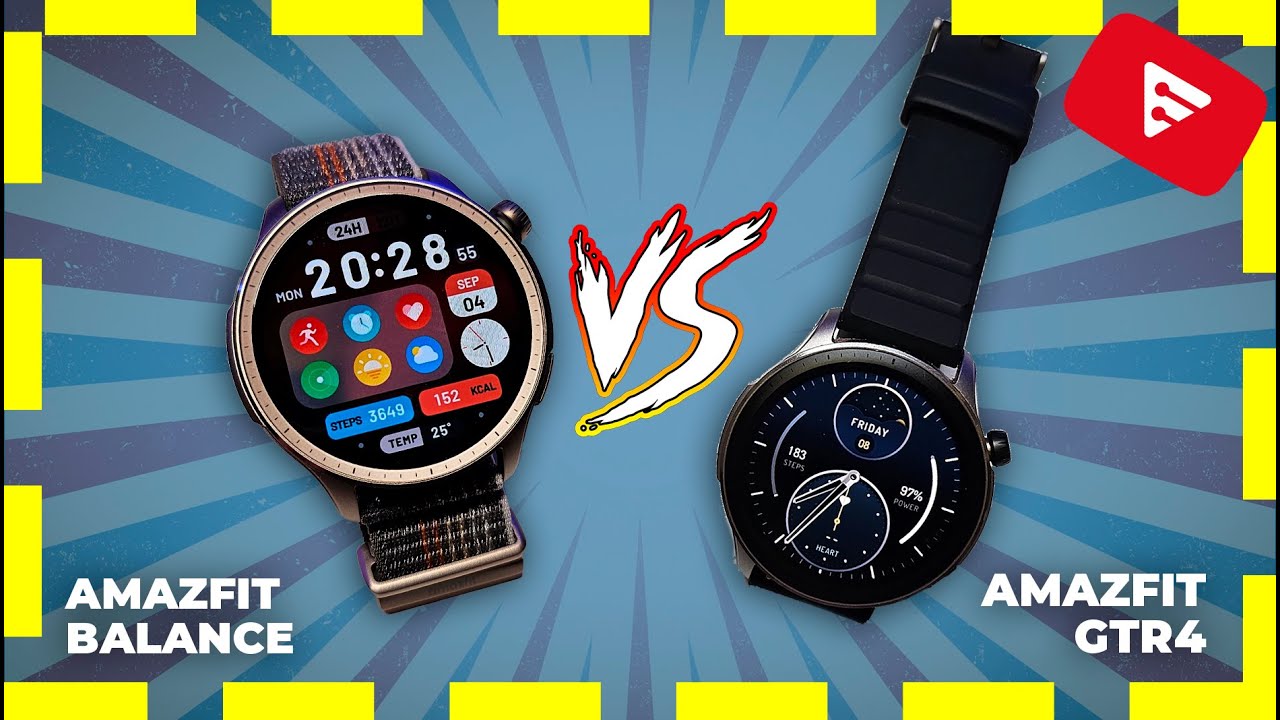 AMAZFIT BALANCE vs GTR4 ‼️ FIGHT ‼️ All the differences 