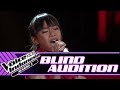 Vanisya - She's Gone | Blind Auditions | The Voice Kids Indonesia Season 3 GTV 2018