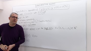 (AGT4E5) [Game Theory] Superadditive Games