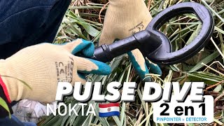 Nokta Pulse Dive Detector Pinpointer de ORO Como Usar