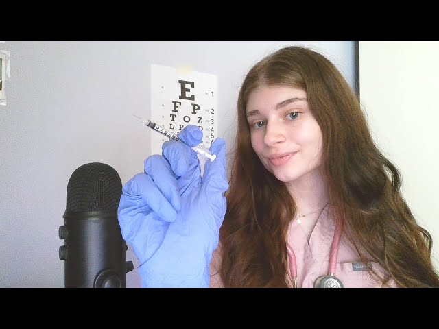 ASMR checking your vitals