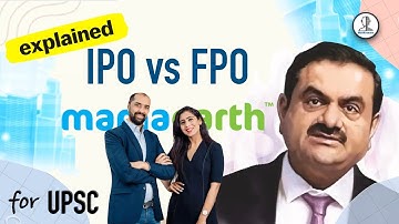 Public Issue - IPO vs FPO -- Initial Public Offering vs Follow-on Public Offering | Indian Economy