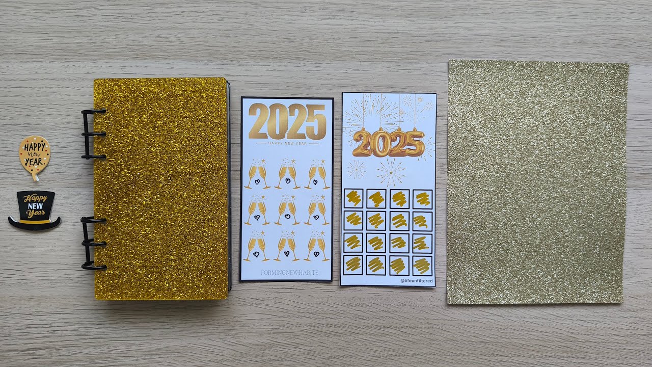 New Years Binder | Savings Challenge Randomizer | Minis | Tinies | Scratch Offs