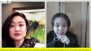 20210323 Divorce Rights of Parties, Child Custody, Asset & Property Division and Spousal Maintenance