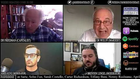 The Case for Socialism by Richard Wolff (Highlights from debate with Capitalist David Friedman)