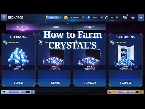How to Farm CRYSTAL'S 2019 MARVEL FUTURE FIGHT 