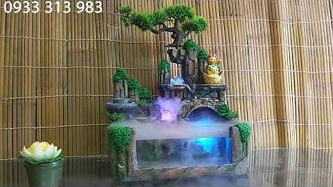 2 mẫu Hòn Non Bộ mini Có thác nước TUYỆT ĐẸP