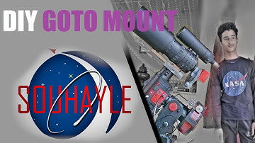 DIY goto telescope in action...