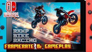 Ramp Bike Racing - (Nintendo Switch) - Framerate & Gameplay @PixelacosGameplaysTV