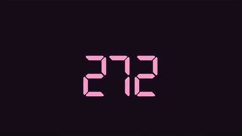 Challenge Countdown From 1000 in 12.6x speed