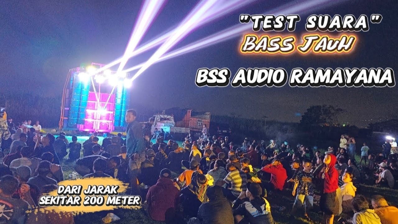 AMPUH! Spil Suara Jauh BSS Audio Ramayana Mode Karnaval 12 Subwoofer