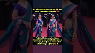 Marathi actress Prajakta Mali recently made a stunning debut on the red