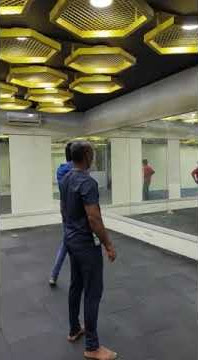Glass Installation for Gold's Gym #Mirrorwork #12mmGlass #ToughenedGlass #Glasswork #Glassdesign