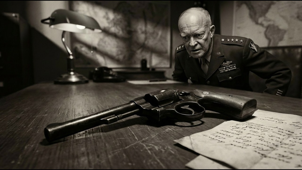 The Loaded Gun Patton Left on Eisenhower's Desk - And the 6 Words Written on the Note