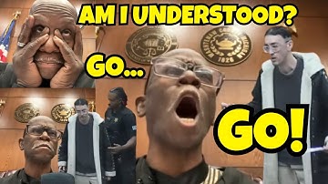 Judge Explodes When Defendant Walks Out Disrespectfully