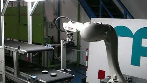 RFA Kawasaki Robotloader with RFA-Vision for Bin-Picking