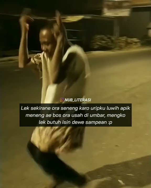 Story wa joget santuy lucu