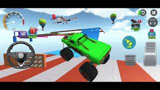 IMPOSSIBLE MONSTER TRUCK STUNT - CAR STUNT GAME - ANDROID GAMEPLAY screenshot 5