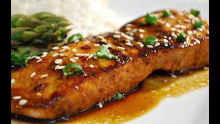 Quick and EASY Salmon Teriyaki Recipe