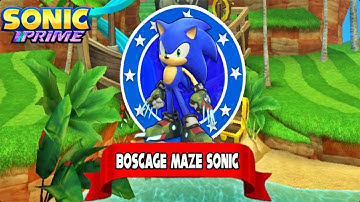 Sonic Dash - New Update Boscage Maze Sonic New Sonic Prime Event - All Characters Unlocked