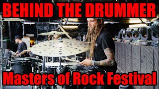 Behind the Drummer | Drumtech POV | Masters of Rock | Electric Callboy Europe Festivals 2024