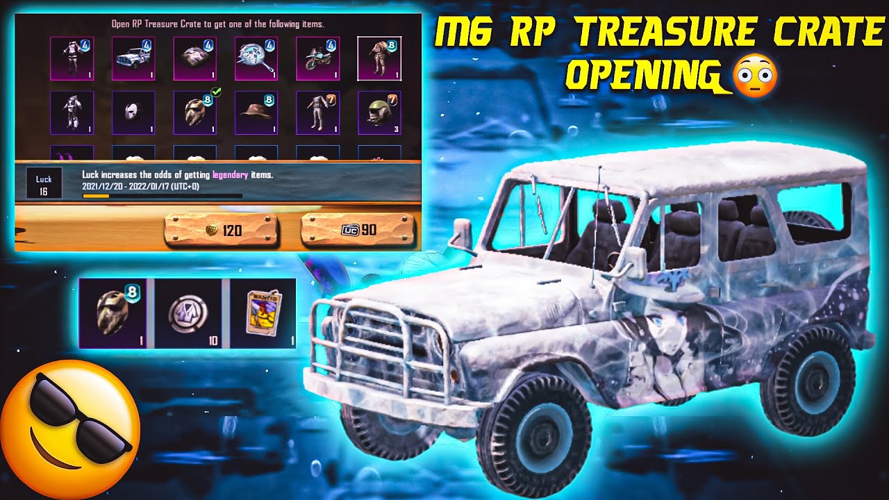 PUBG MOBILE M6 RP CRATE OPENING | M6 RP ADVENTURE SPIN | RP TREASURE CRATE OPENING |RP CRATE OPENING