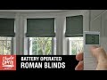 How to Fit Battery Operated Roman Blinds