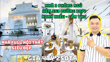 Bán Nhà Cần Thơ Hẻm 553 Đường 30/4 Gần Trần Hoàng Na Quận Ninh Kiều TP Cần Thơ 📞 0788 78 85 41