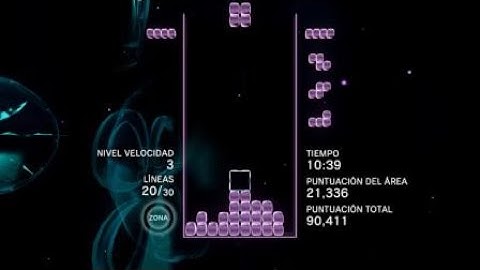 Tetris® Effect Journey Mode 20 lines (Jellyfish Chorus)