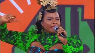 Yemi Alade, Magic System and Mohamed Ramadan perform Akwaba at the AFCON opening ceremony