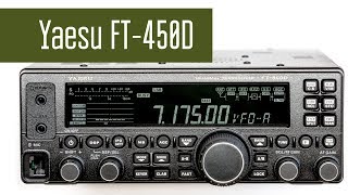 Yaesu FT-450D КВ трансивер с DSP.  Обзор. Радиосвязь на КВ. Радиолюбители.