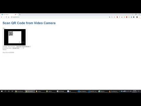 Demo Angular Dart scan qrcode