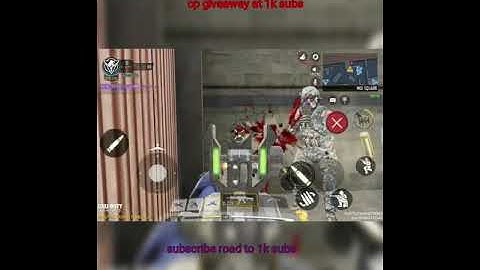 codm highlights || cp giveaway at 1k subs || road to 1k subs ||