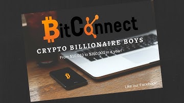 BitConnect: Turning $10,010 into $250,000 in 1 year!