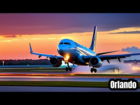 Ultimate Guide A320 NEO Landing In Orlando 4k 