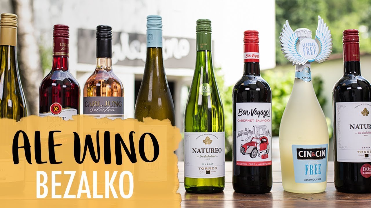 Czy to jest WINO?! Wina BEZALKOHOLOWE - wielki test!