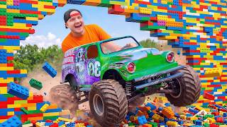Can We Drive Our Monster Truck Through a Wall??