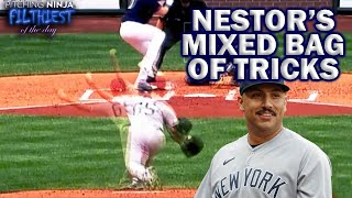Nestor Cortes's Tricks: Breaking Down his Varying Arm Angles & Messing with Timing.