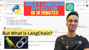 Get Started With LangChain #1| LLM