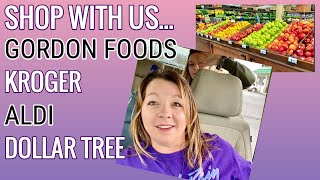 GROCERIES! PARTY FOOD SHOPPING with COURTNEY ~ KROGER, ALDI, GORDON FOODS, DOLLAR TREE screenshot 2