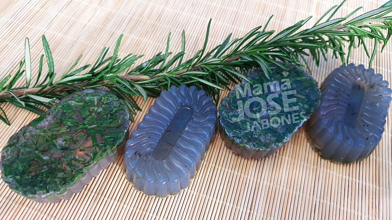 JABON DE ROMERO Como Hacer Jabon Artesanal De Glicerina