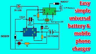 UNIVERSAL BATTERY & PHONE CHARGER (1905)