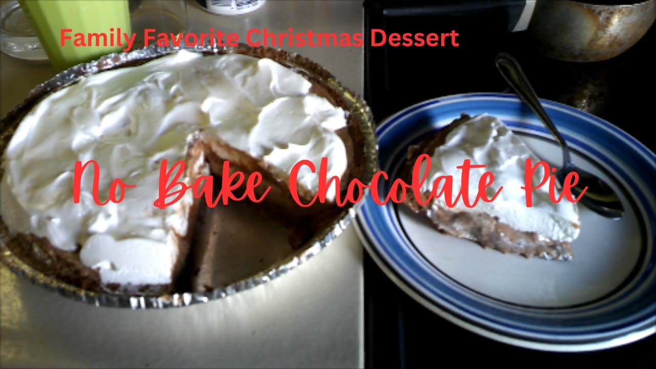 Vlogmas Day 21 Family Favorite Christmas Dessert No Bake Chocolate