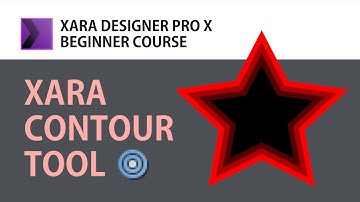 Using the Contour Tool in Xara Designer Pro X | Tutorial for Beginners