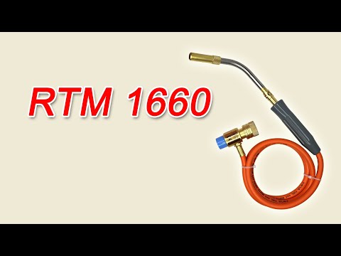 Горелка RTM 1660- Обзор-