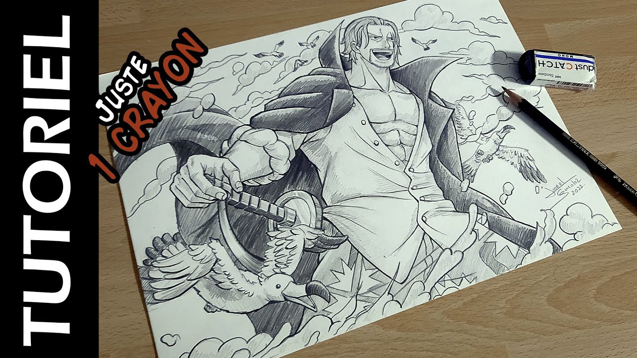 Shanks one piece on Craiyon