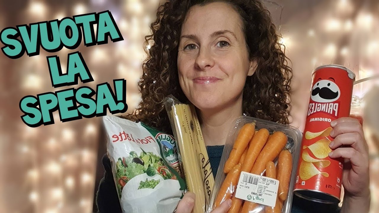 🛒SVUOTA LA SPESA - RILASSATI E GUSTA! [ASMR ITA]