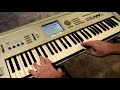 "Just Like Heaven" by The Cure; synth cover, play along, tutorial