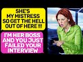 Karen Thinks She's the Big Boss ! Actually, You Just Failed Your Interview in My Office r/ProRevenge