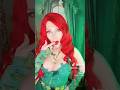 Poison Ivy #Cosplay Fashion #Style #Shorts: DC Comic Makeup Hair Outfit Super Fan Jessica Felice!